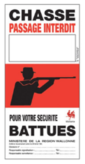 Chasse en cours (affiche)